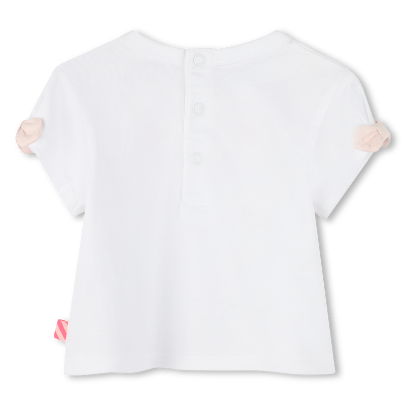 Short-sleeved cotton T-shirt BILLIEBLUSH 
                        girl