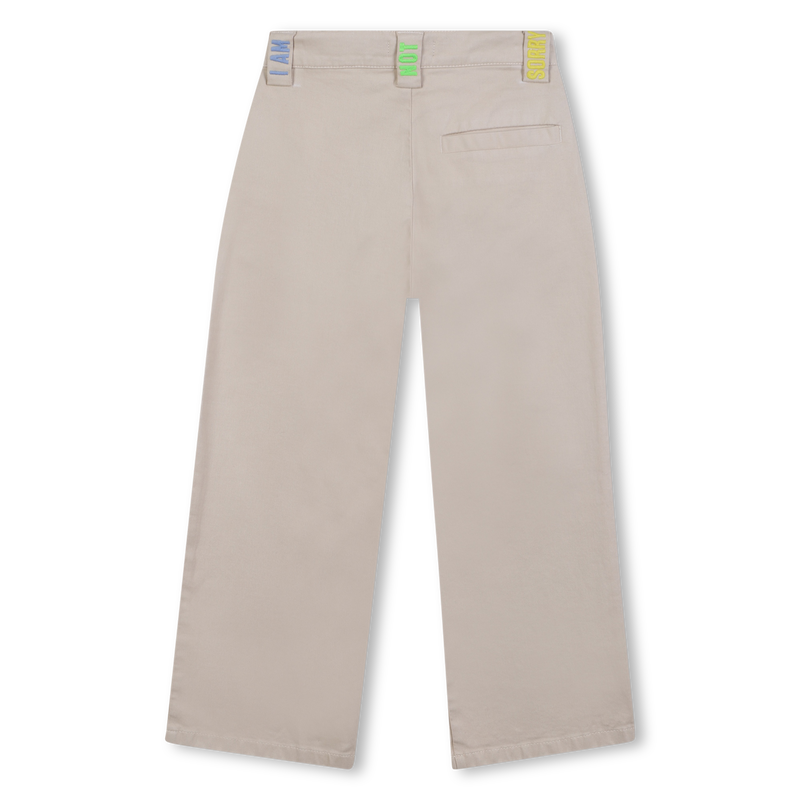 Twill trousers BILLIEBLUSH 
                    GARCON