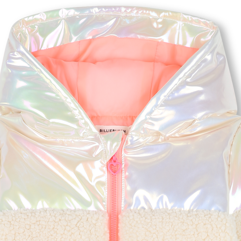 Quilted hooded puffer jacket BILLIEBLUSH 
                        girl