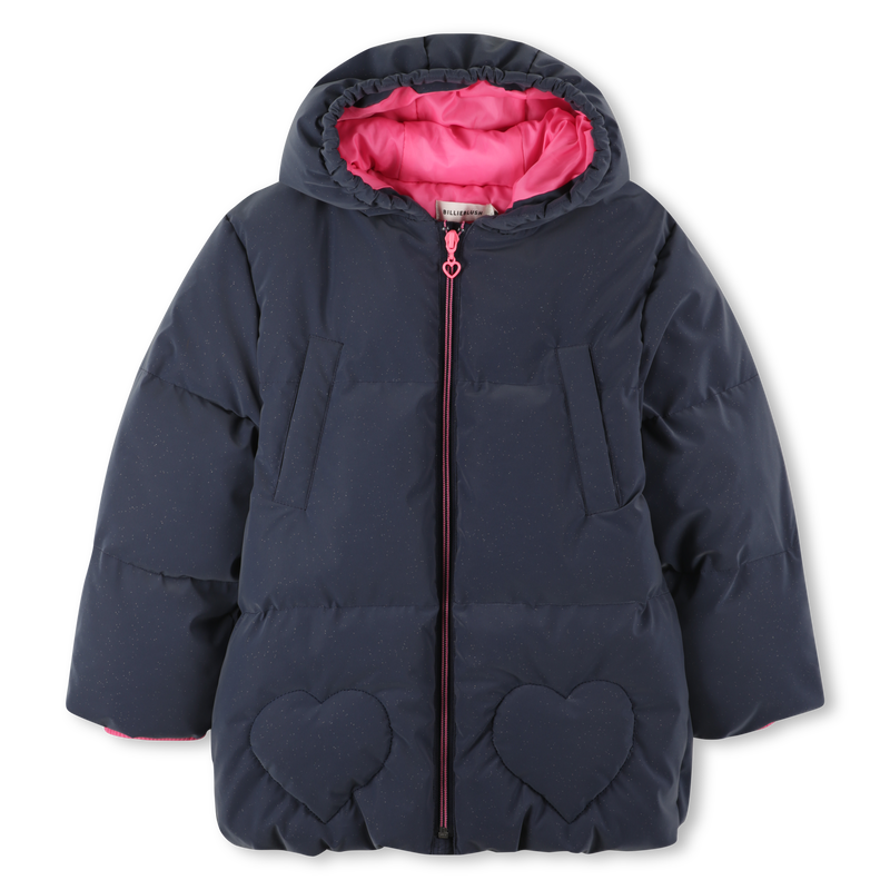 Hooded down jacket BILLIEBLUSH 
                        girl