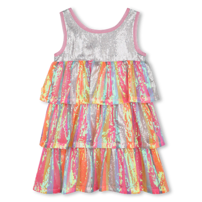 Frilled multicoloured dress BILLIEBLUSH girl