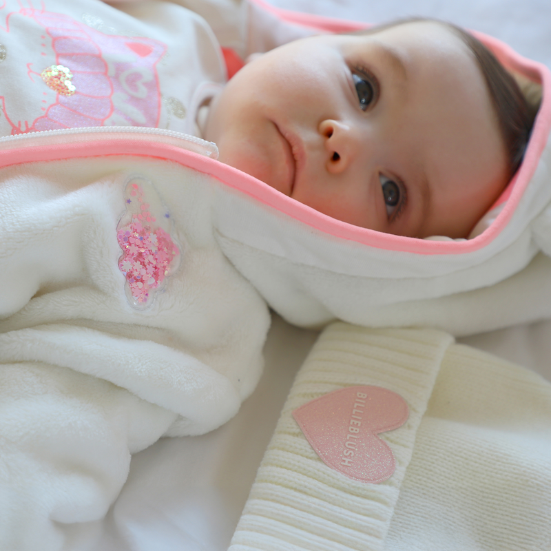 Knitted hat with pompom BILLIEBLUSH 
                    FILLE