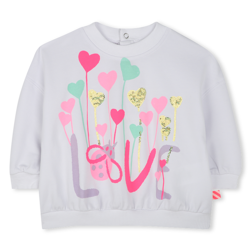 Sequin sweatshirt BILLIEBLUSH 
                        girl