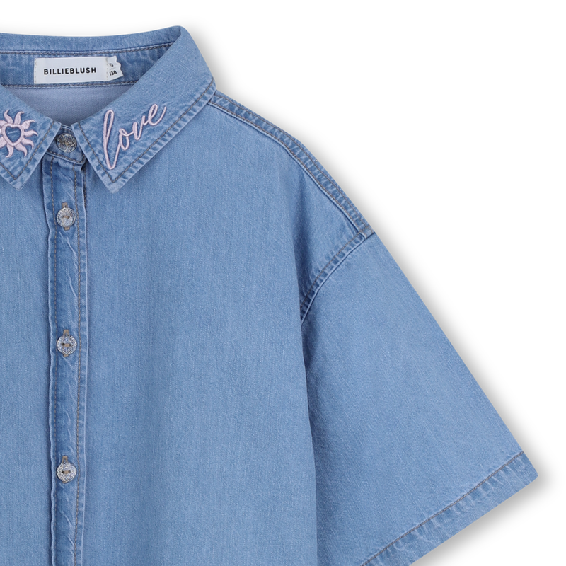 LIGHTWEIGHT DENIM SHIRT BILLIEBLUSH 
                        girl