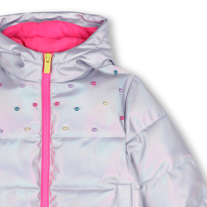 Hooded down jacket BILLIEBLUSH 
                        girl