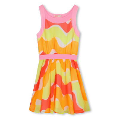Printed dress with straps BILLIEBLUSH girl