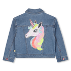 Denim jacket with pockets BILLIEBLUSH 
                    girl