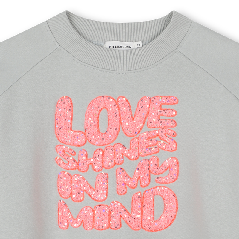 Fleece sweatshirt BILLIEBLUSH 
                        girl