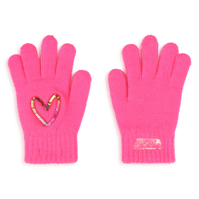 Sequin heart gloves BILLIEBLUSH girl