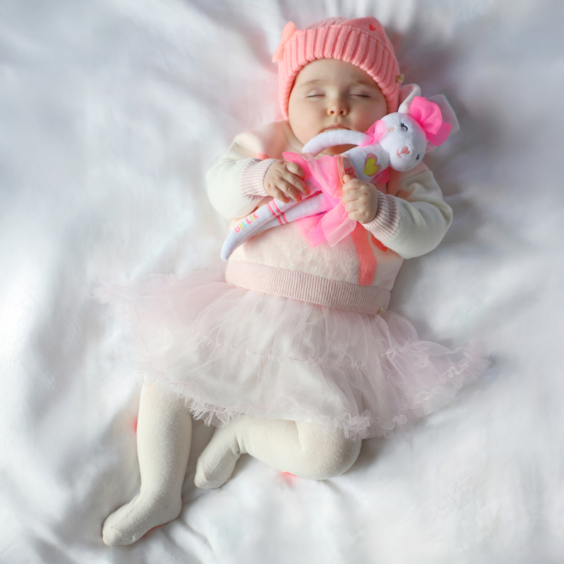 Soft velvet cuddly toy BILLIEBLUSH 
                    FILLE