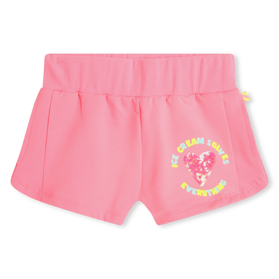 Sequined fleece shorts BILLIEBLUSH girl