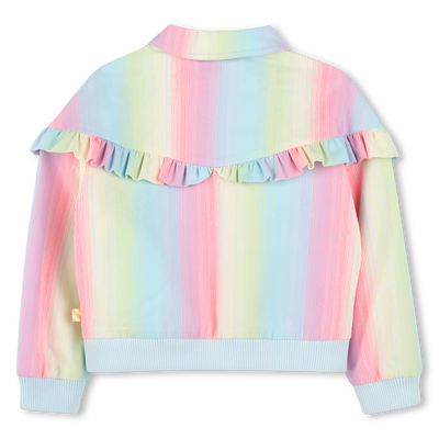 Multicoloured frilled jacket BILLIEBLUSH girl