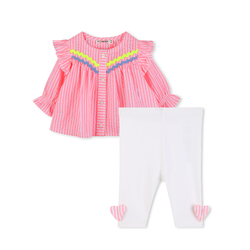 BLOUSE AND LEGGINGS SET BILLIEBLUSH 
                        girl