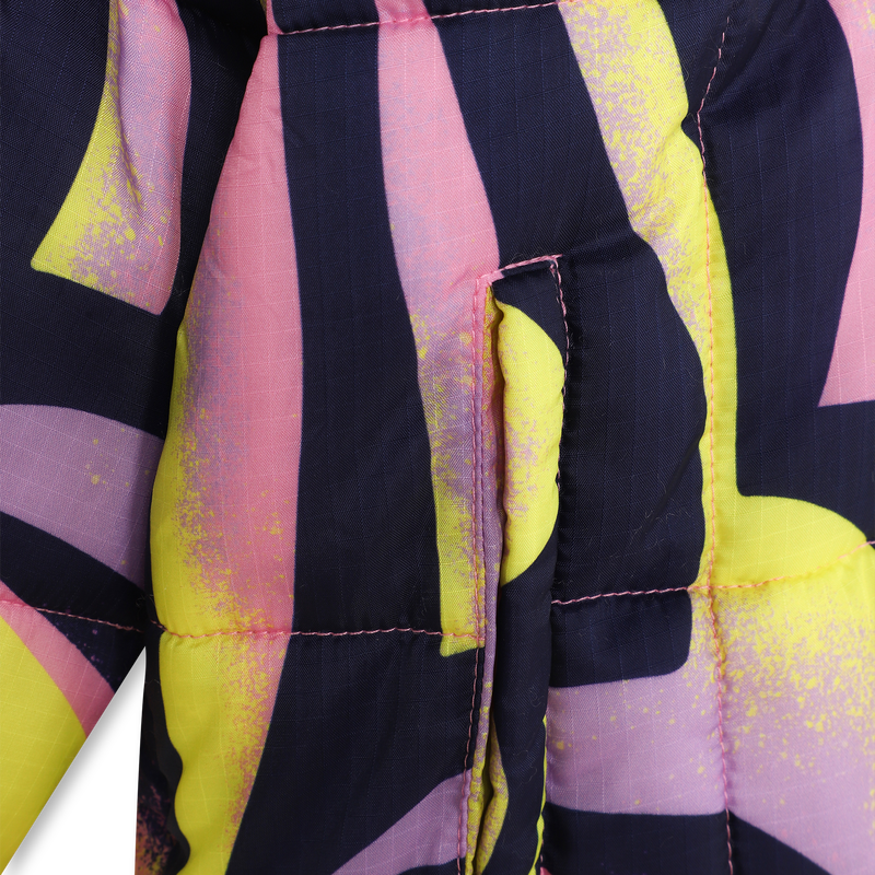 Heart all-over print puffer BILLIEBLUSH 
                        girl