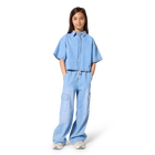 Lightweight denim shirt BILLIEBLUSH 
                    girl