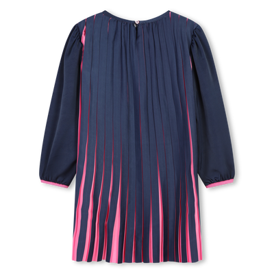 Long-sleeved pleated dress BILLIEBLUSH girl