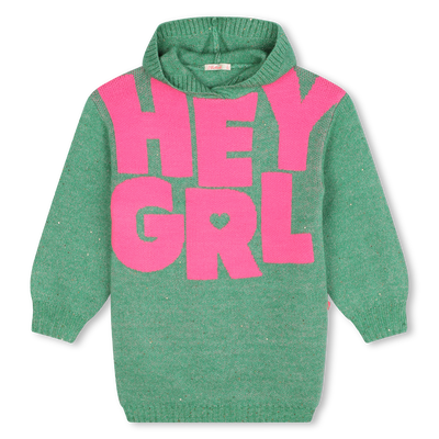 Hooded sequined dress BILLIEBLUSH girl