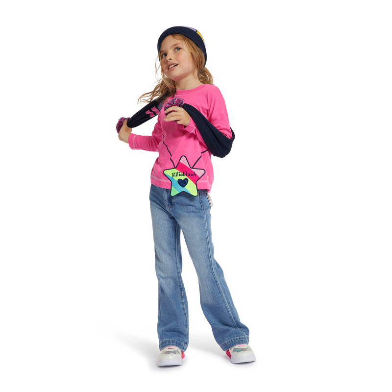 Purse illusion long-sleeve BILLIEBLUSH 
                        girl