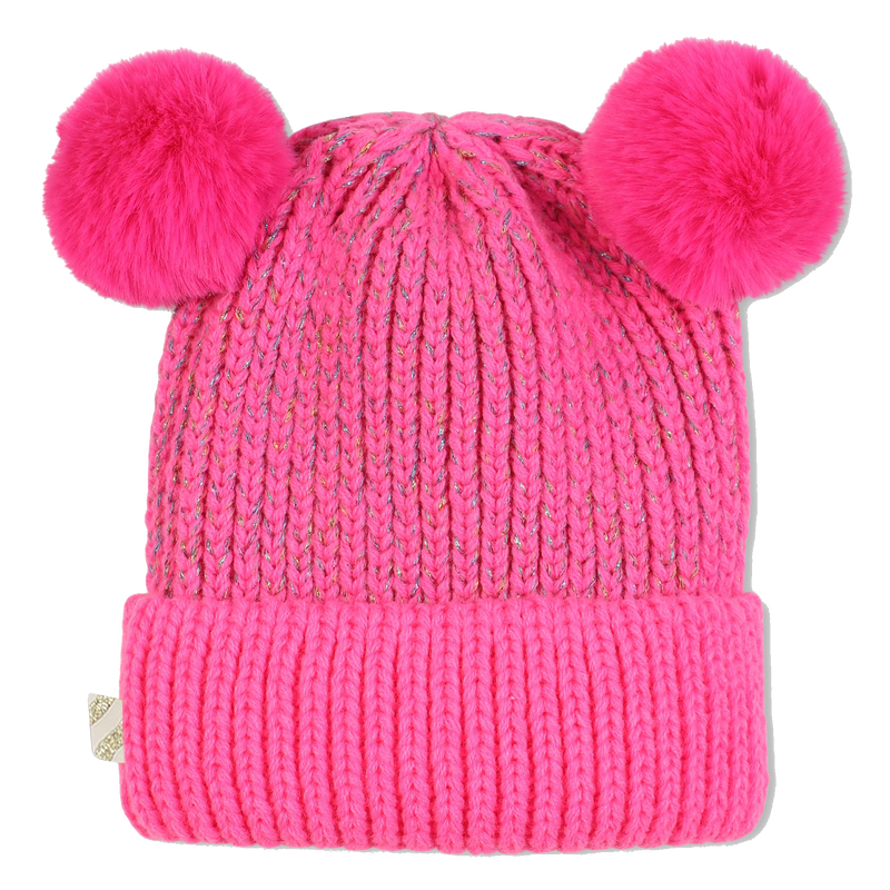 Double pompom beanie BILLIEBLUSH 
                    FILLE