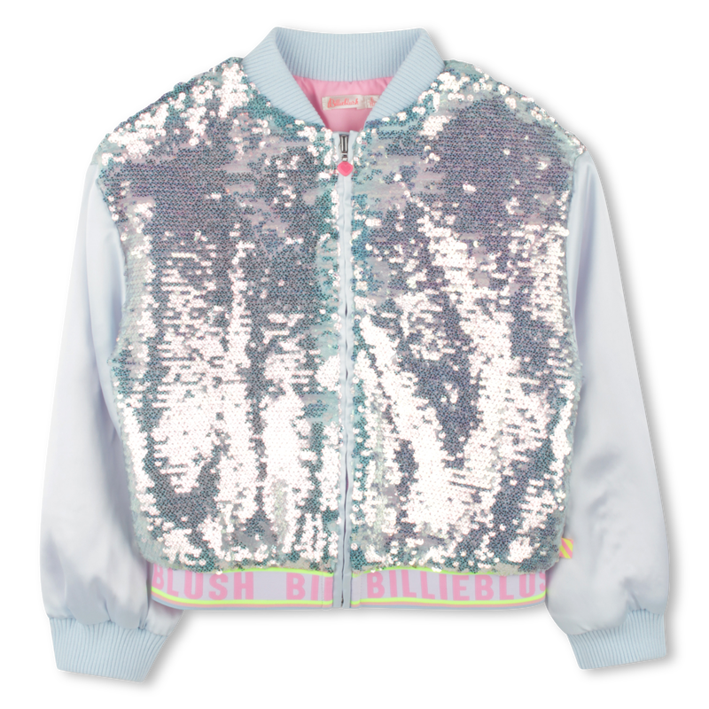 Zip-up sequin jacket BILLIEBLUSH 
                        girl