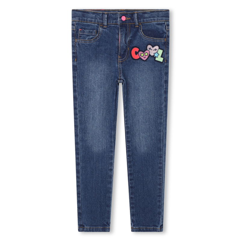 Adjustable patch jeans BILLIEBLUSH 
                        girl