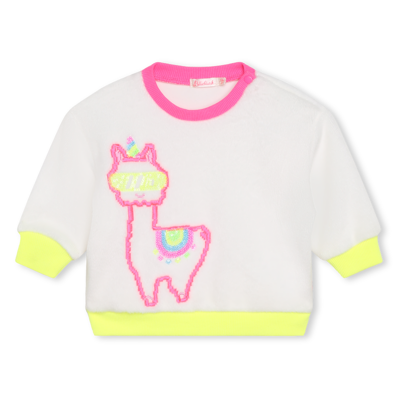 Llama graphic sweater BILLIEBLUSH 
                        girl