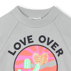 Fleece sweatshirt BILLIEBLUSH 
                    girl