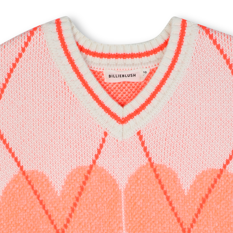 Short-sleeved knitted sweater BILLIEBLUSH 
                    FILLE