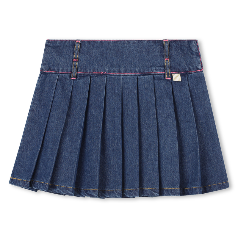 Pleated denim skirt BILLIEBLUSH 
                    FILLE