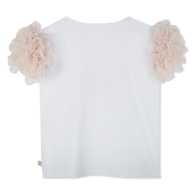 Frilled formal T-shirt BILLIEBLUSH girl