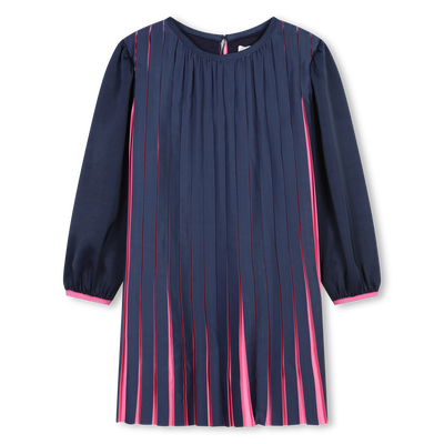 Long-sleeved pleated dress BILLIEBLUSH girl