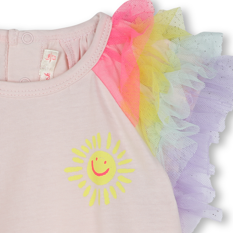 Short-sleeved cotton T-shirt BILLIEBLUSH 
                    FILLE