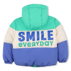 Hooded down jacket BILLIEBLUSH 
                    boy