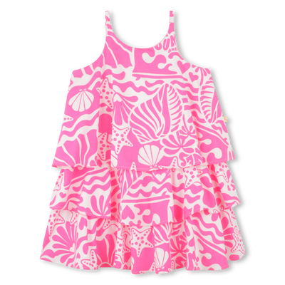 Tiered viscose dress BILLIEBLUSH girl