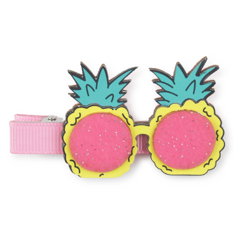 Hair clip with illustration BILLIEBLUSH 
                        girl