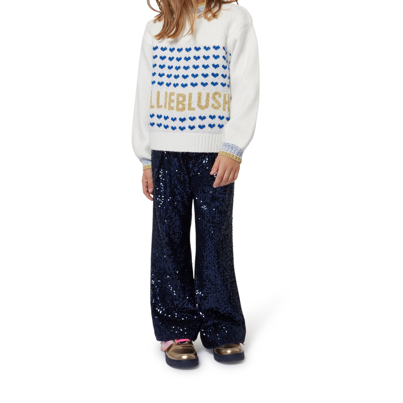 Flowy sequined trousers BILLIEBLUSH 
                        girl