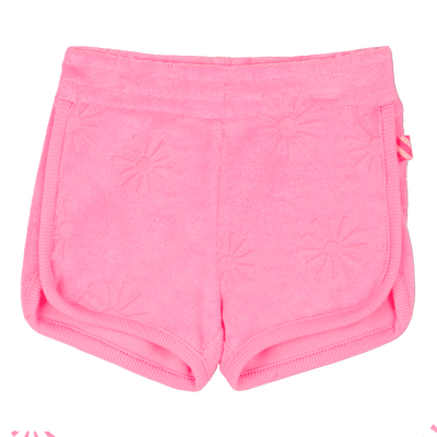 Terry cloth printed shorts BILLIEBLUSH girl