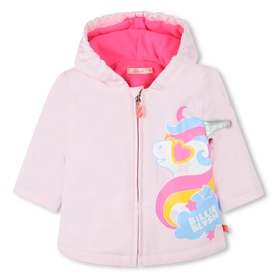 Lined hooded raincoat BILLIEBLUSH girl