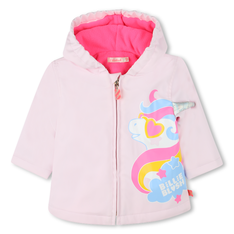 Lined hooded raincoat BILLIEBLUSH 
                        girl