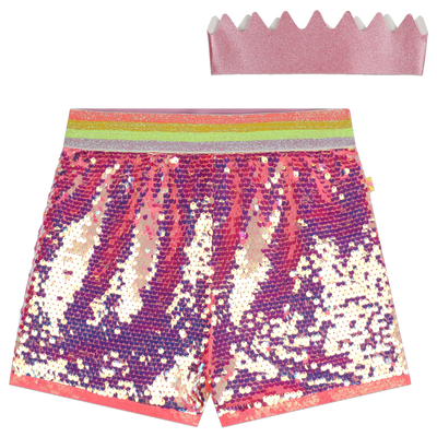 Accessorized princess shorts BILLIEBLUSH girl