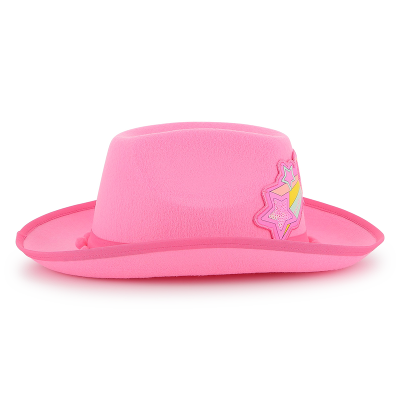 Western hat with pompoms BILLIEBLUSH 
                        girl