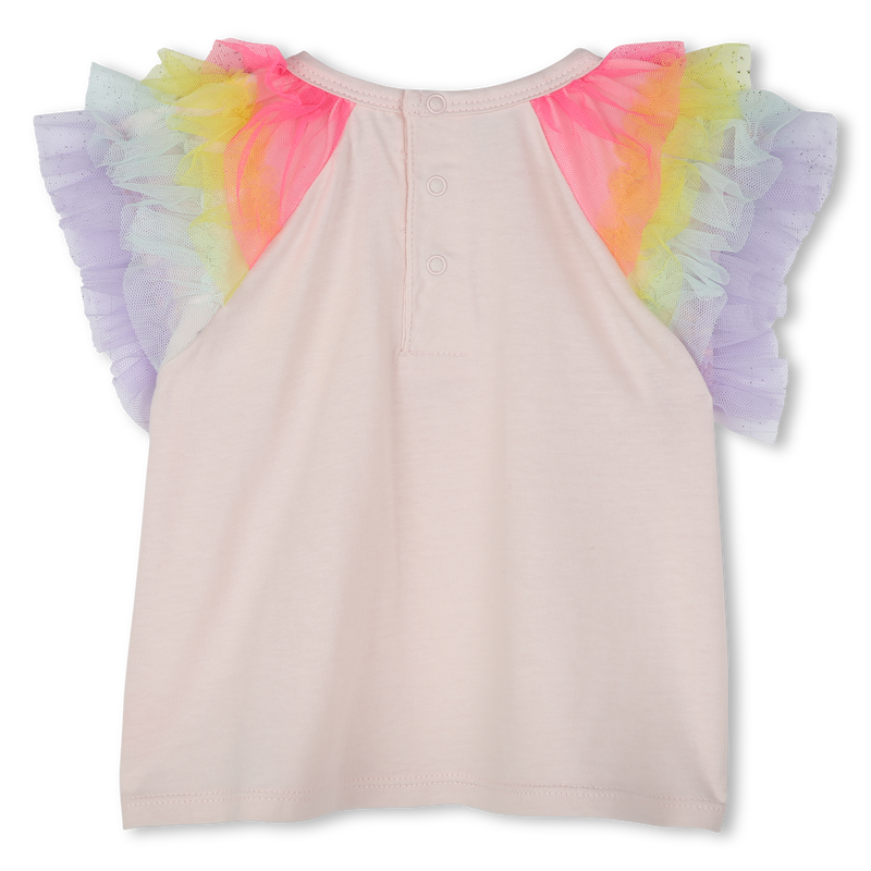Short-sleeved cotton T-shirt BILLIEBLUSH 
                    FILLE
