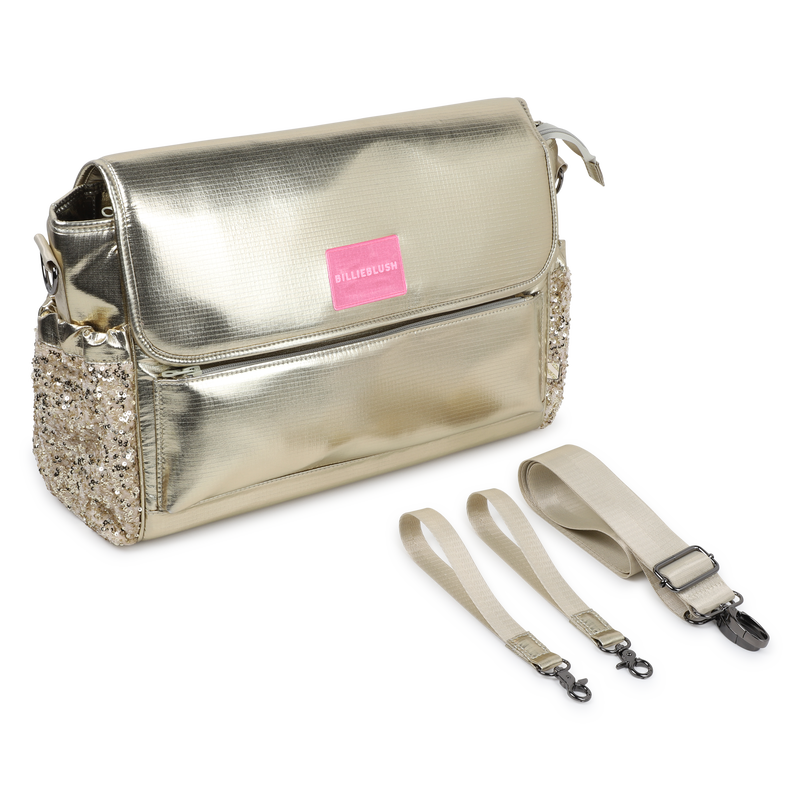 Metallic diaper bag BILLIEBLUSH 
                    FILLE