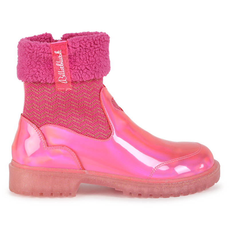 Ankle boots with fleece cuffs BILLIEBLUSH 
                        girl