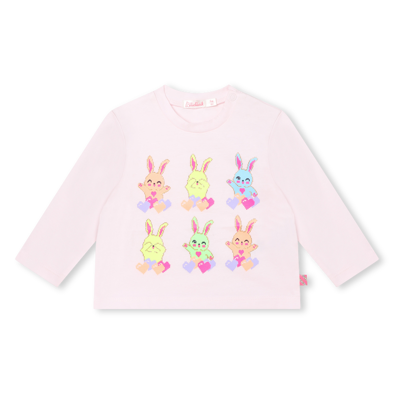Bunny graphic long-sleeve BILLIEBLUSH 
                        girl
