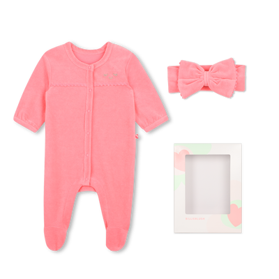 Pajama set and headband BILLIEBLUSH girl