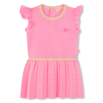 Short-sleeved knitted dress BILLIEBLUSH girl