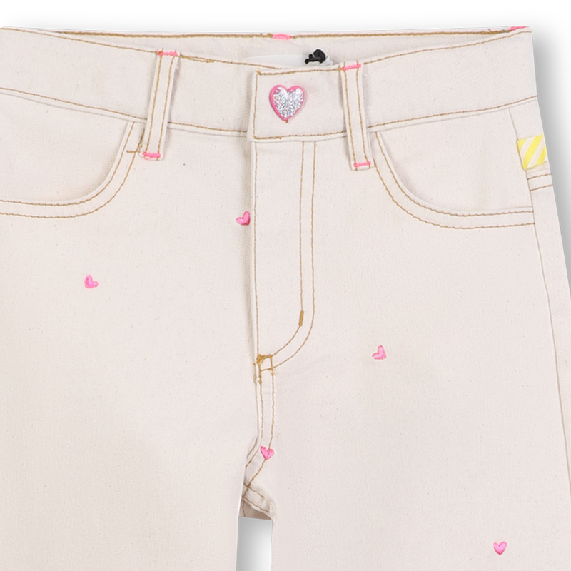 Cotton trousers with hearts BILLIEBLUSH 
                    FILLE