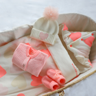 Knitted hat with pompom BILLIEBLUSH 
                    girl