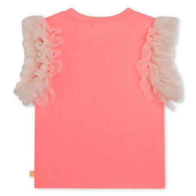 Tulle sleeved t-shirt BILLIEBLUSH girl